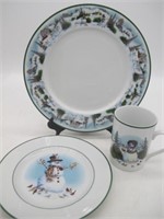 LENOX WINTER WELCOME LIN BYWATERS 8 PLACE SETTING
