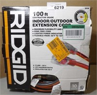 Ridgid 100ft Indoor Outdoor Extension Cord