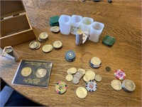 Vintage Casino Coins