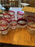 Ruby Crown Mugs Candle Holders