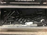 Husky tool box and contents