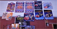 Nascar racing items: 1990's Jeff Gordon posters,