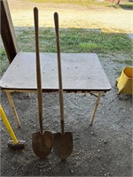 (2) Shovels