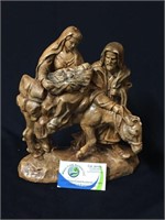 Mary, Joseph, and baby Jesus ceramic figure