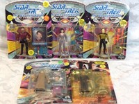 Lot of Star Trek action figures