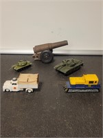 Toy Train Cannon Tanks Truck