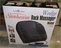 Sunbeam Wedge Back Massager Heated