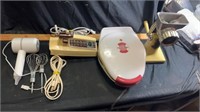USB hand mixer, waffle iron, meat grinder,