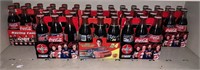 Shelf Lot of Coca-Cola Racing Souvenir Bottles