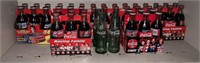 Shelf Lot of Coca-Cola Racing Souvenir Bottles