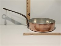 (#6) Vintage Copper Pan, Stamped 22