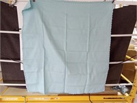 Teal Square Table Cloth With 4 Napkins