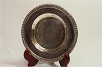 Stanley Silverplated Round Tray