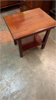 Small Solid Wood Table/Stand