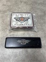 Harley Davidson 95th Anniversary belt buckle and