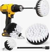 4 Piece Electric Drill Brush Attachment Set, Power