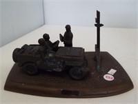Bronze 1988 Chrysler Motors military desk display