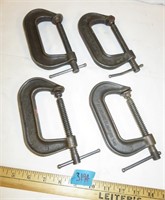 (4) 3" C Clamps