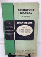 John Deere No. 5 Caster-Wheel Power Mower