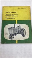 John Deere 4010 row crop and standard tractor