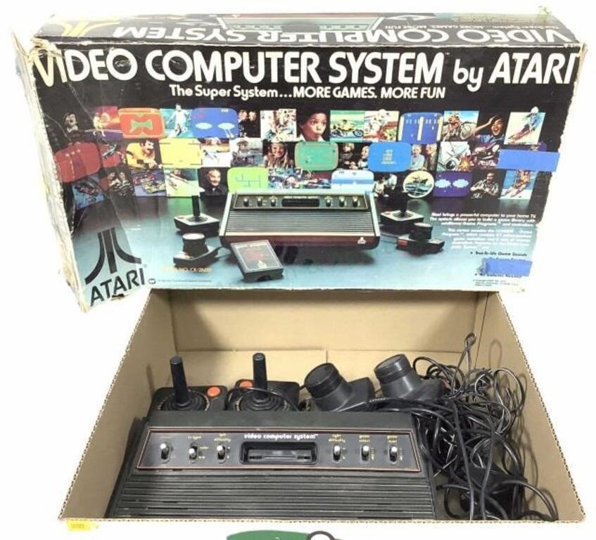 Vintage Atari Cx-2600 Video Computer System