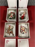 NOS BETTY BOOP CHRISTMAS ORNAMENTS