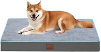 Bedfolks 4" Thick Orthopedic Dog Bed for Large