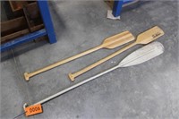 3 - Misc Wood Oars