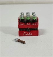 Coca-Cola Trinket box with bottle opener