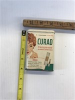 1950's Empty Curad Bandages Tin