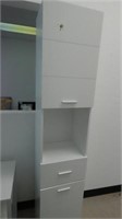 Book Cabinet & Shelf w/ Desk & Small Cabinet