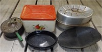 Bread Box, Popcorn Popper, Roasters