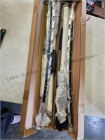 Set of two bamboo type swords