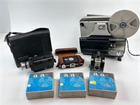 Bell & Howell 8 MM Motion Projector & More