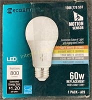 Ecosmart 60W Motion Sensor LED Bulb