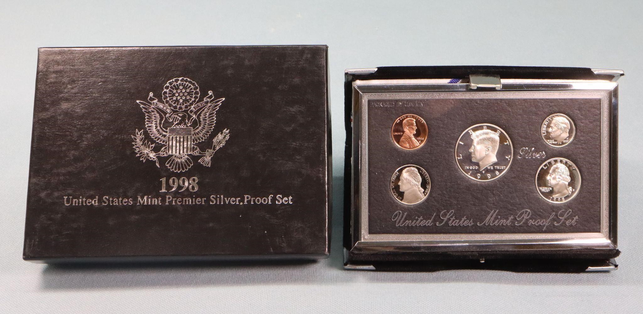 1998 US Premier Silver Proof Set