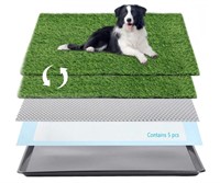 Choicons Dog Grass Pad with Tray Arificial Grass