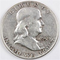 1959 Franklin Half Dollar