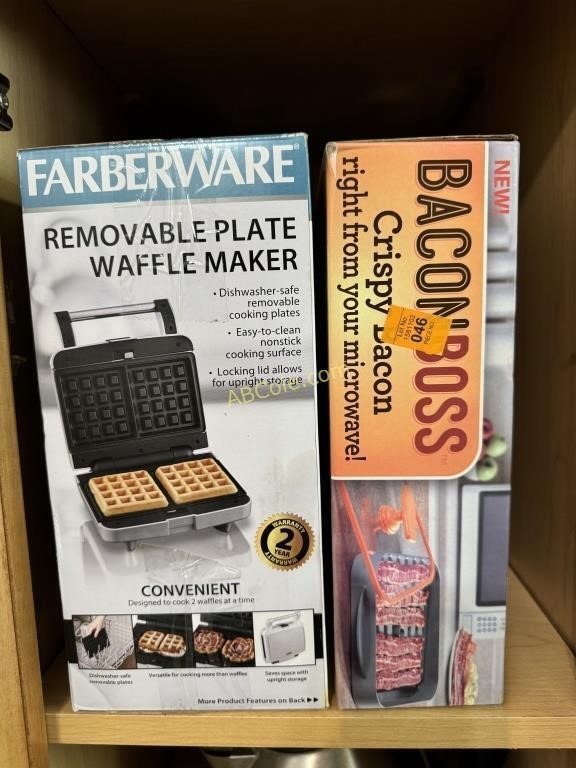 Farberware removable plate waffle maker (still