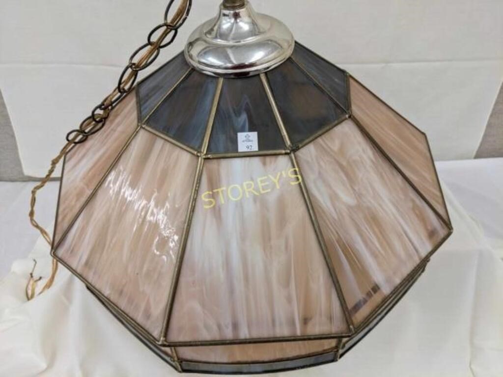 Peach & smoky Hanging Lamp