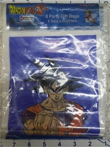 Dragon ball Z 8 party gift bags