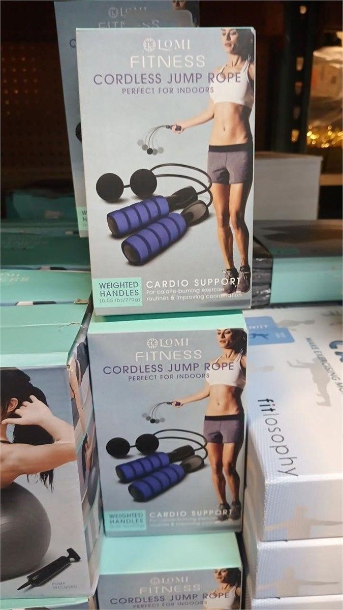 LOMI FITNESS CORDLESS JUMP ROPE