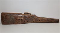 Hand Tooled Native American 30.06 Rifle Scabbard
