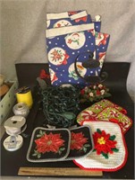 HOLIDAY DECOR ITEMS-ASSORTED