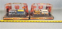 2 Code 3 Collectables Fire Trucks