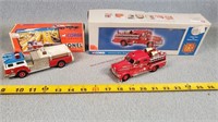 2 Corgi Fire Trucks