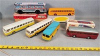 6- Tin / Vintage Toy Buses