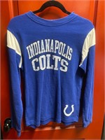 Indianapolis Colts Youth XL 16/18 blue Long Sl