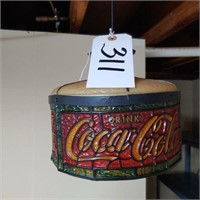 Small Plastic Coca-Cola Hanging Lamp