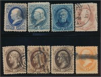 USA #156//189 USED AVE-VF HR